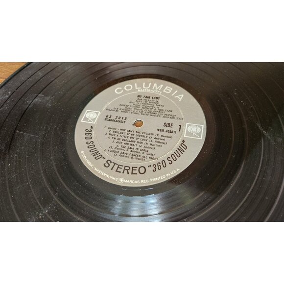 My Fair Lady - Original Cast Recording 1959 Vinyl Record LP  Columbia OS2015 - Picture 5 of 6
